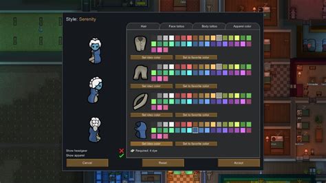 Rimworld dye clothing. Faith and business don’t always go hand in hand. But Rock of Wisdom Apparel brings faith and business together. Faith and business don’t always go hand in hand. But they do for Roc... 