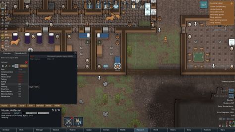 Rimworld food poisoning. Frequently when Gut Worms strike a colony, several members will be affected at once. With multiple colonists vomiting, the base can quickly become very dirty. If this happens in the kitchen, the risk of food poisoning increases, risking further vomiting. If vomiting occurs while a pawn is eating a meal, the eating process is cancelled, and the ... 