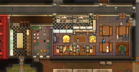 Rimworld kitchen design. Kitchen must be clean! Early can use it for research table or hospital bed until special facilities are built. All kind of muddy workers trampling into kitchen for dining or for taking … 