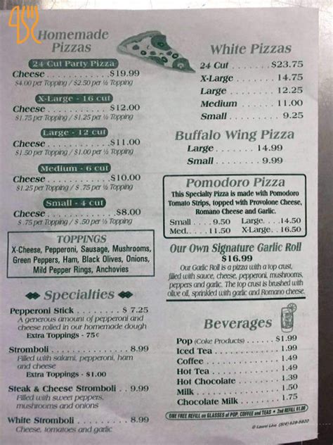 Rinaldi's pizza barn menu. Things To Know About Rinaldi's pizza barn menu. 