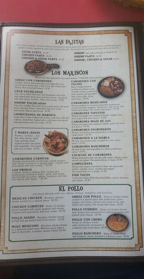  View the menu for Rincon Tapatio and res
