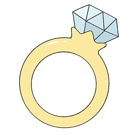 Ring Easy Drawing