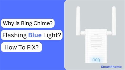 Ring chime flashing blue.  However, when the chime starts flashing Ring Blue ...