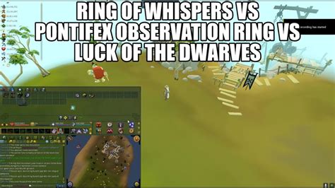 Ring of whispers rs3. The Ring of Wealth is an enchanted dragonstone ring that, when worn, slightly increases the chances to receive certain unique drops and rewards that are affected by the luck mechanic. It is classified as a tier 2 luck enhancer, in addition to also providing the effects of a tier 1 luck enhancer.. The ring shines whenever a rare drop is received, not necessarily when the ring affected the drop. 