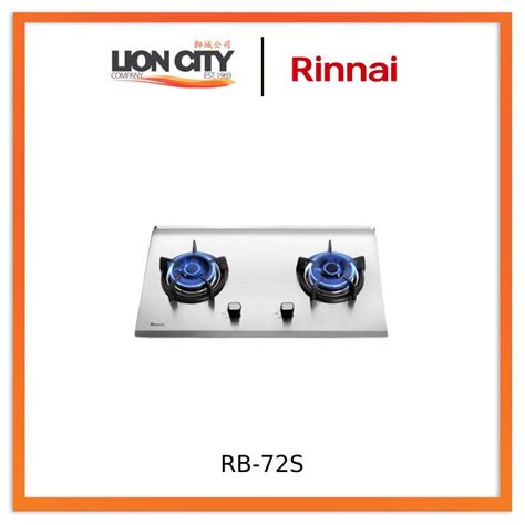 Rinnai RB-72S 2 Burner Built-In Stainless Steel Top Plate Kitchen …