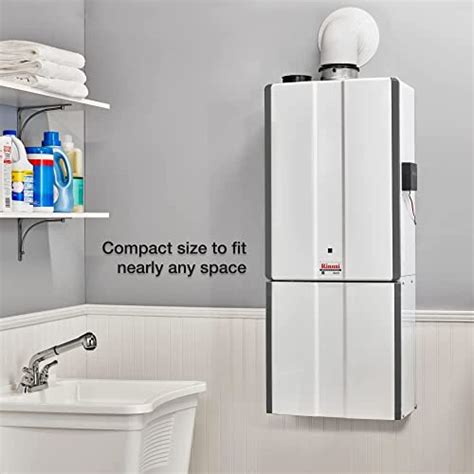 Rinnai RUCS75iP Tankless Hot Water Heater, 7.5 GPM, Propane, …