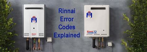 Rinnai code 14. Struggling with a Rinnai tankless water heater showing Error Code 12? Watch our step-by-step guide to learn how to diagnose and fix the issue, ensuring your ... 