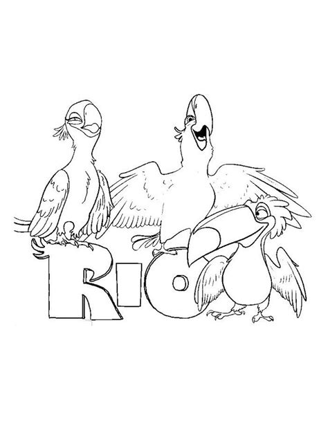 Rio Coloring