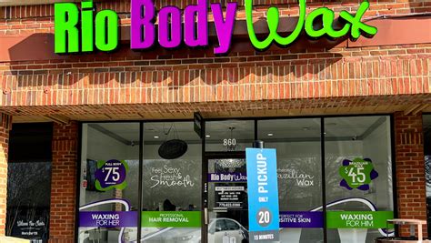 Rio Body Wax - Downtown, 213 N Main St, Greenville, SC 29601. At Rio Body Wax we offer Authentic Brazilian Wax using Organic wax that comes straight from the root of Brazil. At our Rio Body Wax locations we use hard wax which is perfect for every type of skin and hair.. 