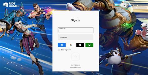 Riot Games Your Login Credentials Login Pages Info