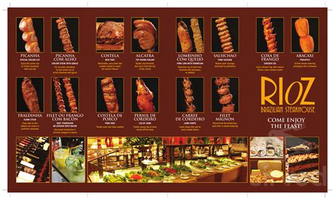 Rioz myrtle beach. Experience a taste of Brazilian feast in traditional Churrascaria fashion at Rioz Brazilian Steakhouse. Located just across 29th Avenue North from Broadway at the Beach, Rioz provides a unique tableside service like a well orchestrated ballet troop. Offering 15 different cuts of beef, pork, lamb and poultry, all grilled and seasoned to … 