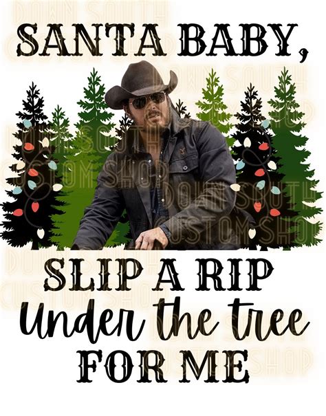 Rip, Christmas, Winter, Santa Baby Slip A Rip Under The Tree