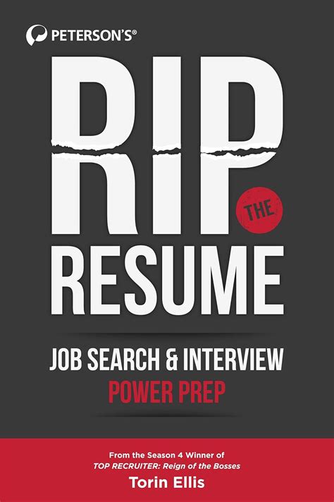 Read Rip The Resume Job Search  Interview Power Prep By Torin Ellis