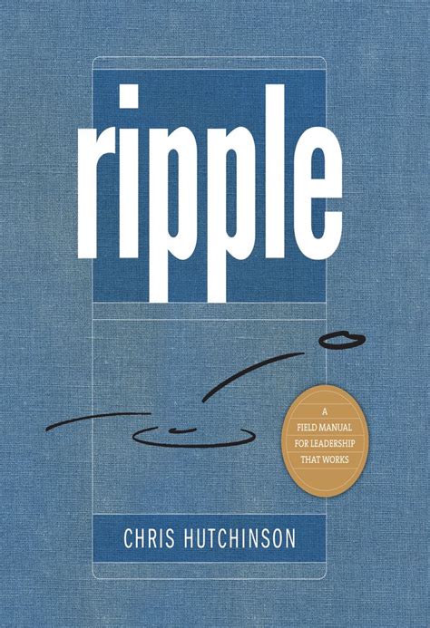 Ripple a field manual for leadership that works. - Toyota avensis verso factory service manual.