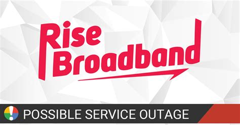 Rise broadband outage. Things To Know About Rise broadband outage. 