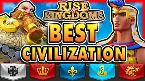 Rise of kingdoms best civilization. Oct 13, 2022 · Rise of Kingdoms is a very familiar name in the world of mobile gaming. You may have probably plenty of ads for this empire-builder. It's a strategy experience where you grow and rule a city. It will give similar vibes to classic games like Sid Meier's Civilization. Rise of Kingdoms boasts beautiful colours, dynamic weather and time of day ... 