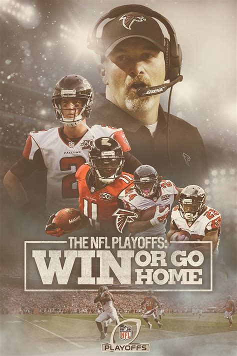 RiseUp Social Media concept for the Atlanta Falcons playoff run
