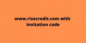 Risecredit com with invitation code. 17 Aug 2020 ... ... rise Credit: Getty. The new measures to stem a ... invitation is strictly word-of-mouth. The ... Then crack the code of GCHQ puzzle. Image of ... 