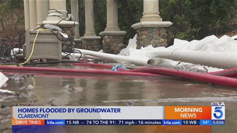 Rising groundwater threatens homes in Claremont