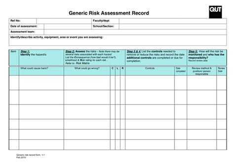 Risk Assessment for Record Flights