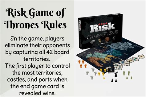 Risk Game of Thrones Rules & Instructions Miexto. 