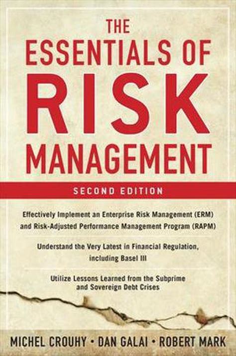 Risk management book. Things To Know About Risk management book. 