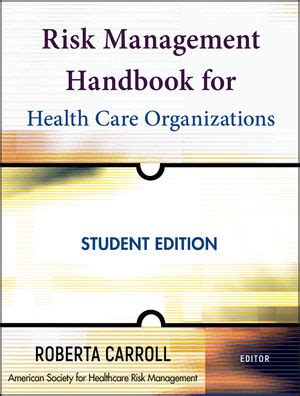 Risk management handbook for health care organizations student edition. - Operations research hamdy taha solution manual sample.