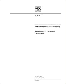 Risk management vocabulary iso guide 73. - Fra europæisk kirke til verdens kirke.