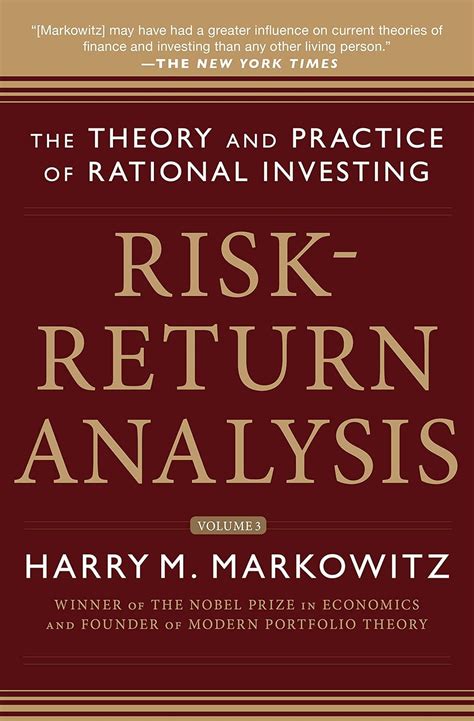 Full Download Riskreturn Analysis Volume 3 By Harry M Markowitz