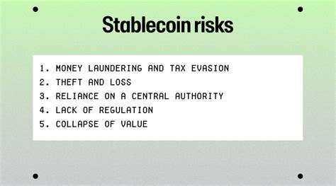 Risks Associated with Algorithmic Stablecoins