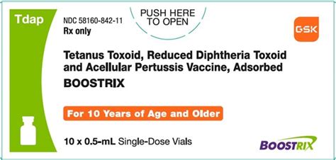 Risks and Side Effects BOOSTRIX (Tetanus Toxoid, Reduced …