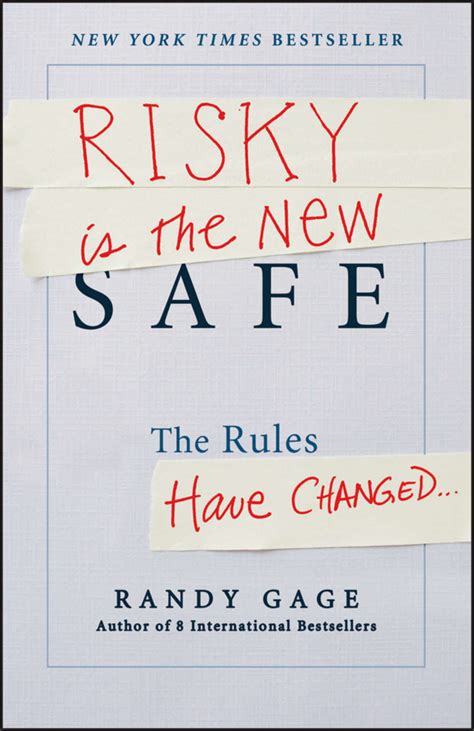 Risky is the new safe the rules have changed. - Yale lift truck parts list manual.