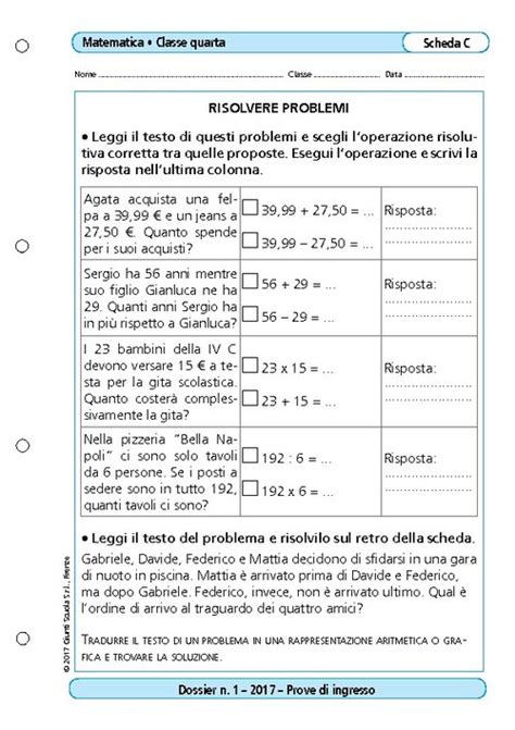 Risolvere problemi relativi all