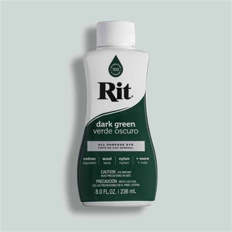 Rit Dye Liquid 8oz Dark Green