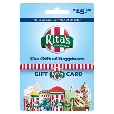 Ritas Italian Ice Gift Card