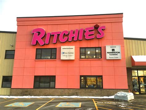 Ritchie's building . .  ...