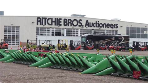 Ritchie auction. You can sell equipment from this location at any Ritchie Bros. Auctioneers live online auction. You can also store equipment at this location to sell via IronPlanet weekly online auctions or to sell 24/7 on Marketplace-E. Before delivering equipment to this yard, please contact your local sales rep or call now to get connected: 1.780.955.2486 