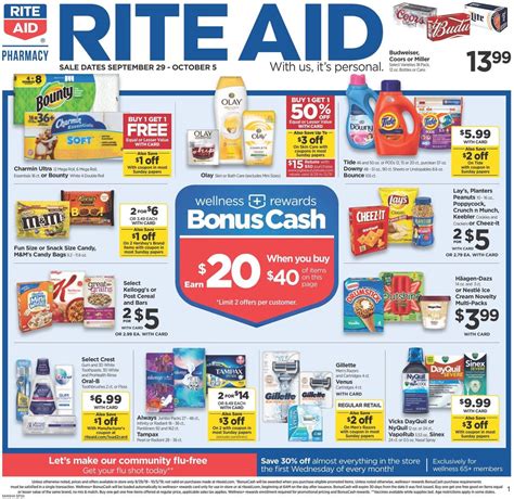 Rite aid sales ad. 1025 Ashmun Street Sault Sainte Marie, MI 49783. Get Directions. Located at 1025 Ashmun Street On The Corner Of Ashmun And Easterday Ave. (906) 632-6874. In-store shopping. Open today until 10:00 PM. 8:00 AM - 10:00 PM. Pharmacy. 