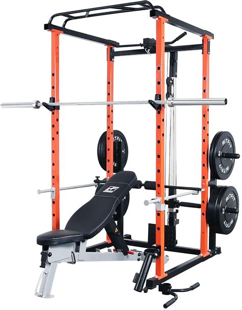 Ritfit Power Cage: Cons. Expensive purchase price compared to other power cages on the market. Takes up a lot of space in your home gym, which may mean compromising on other equipment. Higher risk of injury because of the heavyweights involved–must be used responsibly with proper form and technique..