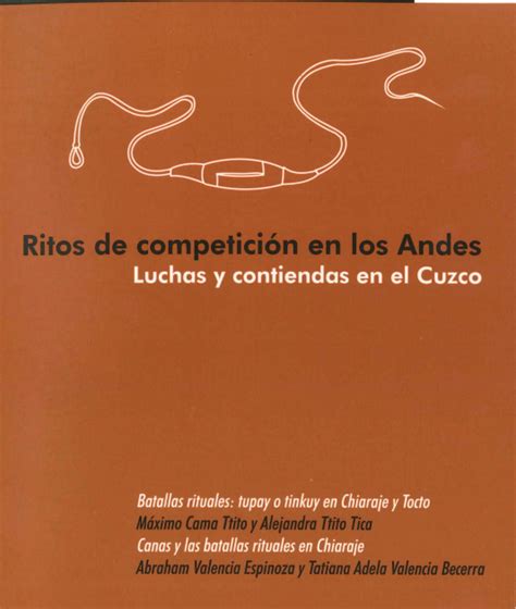 Ritos de competición en los andes. - The crucible study guide act 2.