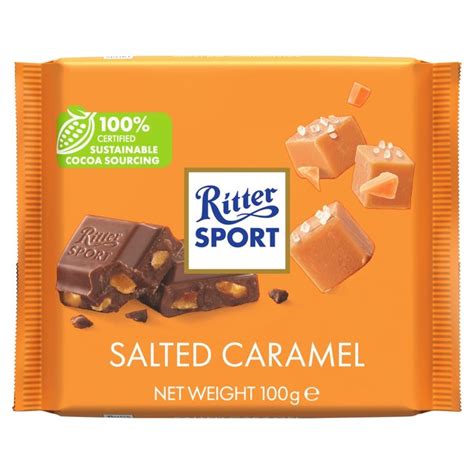 Ritter sport salted caramel kalorien