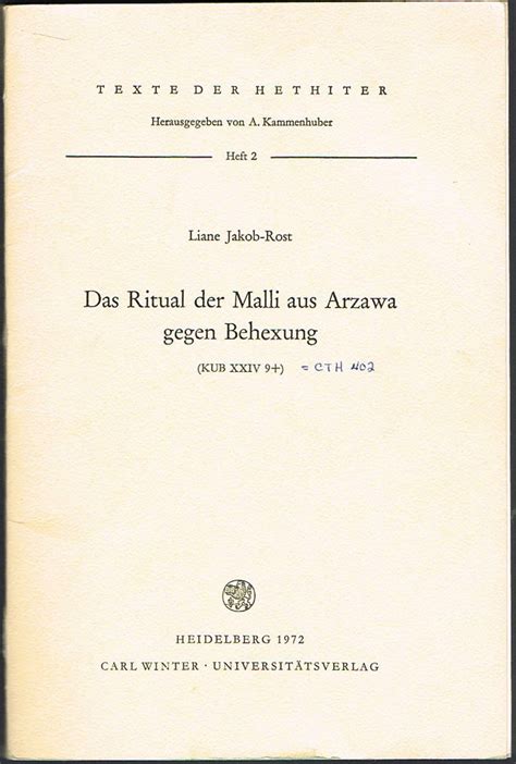 Ritual der malli aus arzawa gegen behexung (kub xxiv 9 [plus]). - Research methods a practical guide for the social sciences.