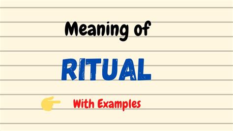 Ritualistic definition and meaning Collins English …