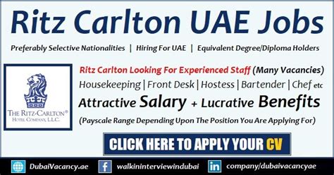 Ritz carlton job vacancy. Things To Know About Ritz carlton job vacancy. 
