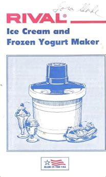 Rival ice cream and frozen yogurt maker instruction manual cookbook model s 820084018405845585508605. - Manual de entrenamiento de king beechcraft king b200.