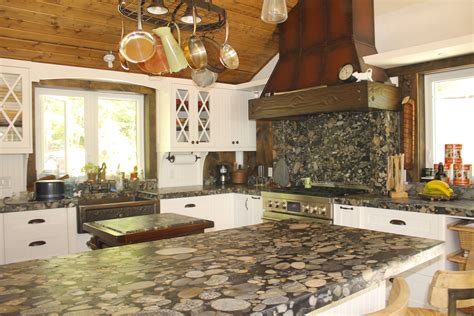 River Rock Countertop - Photos & Ideas Houzz