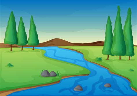 Product Description. River Clipart. Main file format available: Adobe Illustrator 750x500. Eps6 750x500. Jpeg 3000x2000. PNG 2804x2804. SVG File Included.