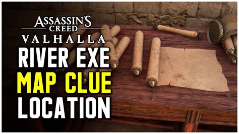 Once you have both clues, return to Vagn to unlock the third River Raid map. River Exe Saint George Clue. The River Exe Saint George Clue can be found in Escanceaster Monastery. Activate Odin .... 