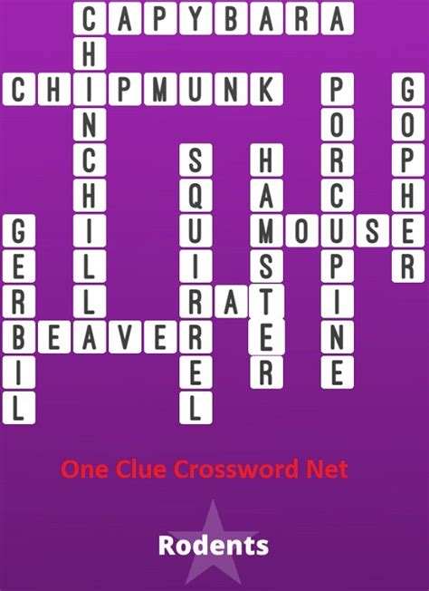 River rat crossword clue. The New York Times crossword puzzle is legendary for its challenging clues, intricate grids, and rich vocabulary. For crossword enthusiasts, completing the daily puzzle is not just... 