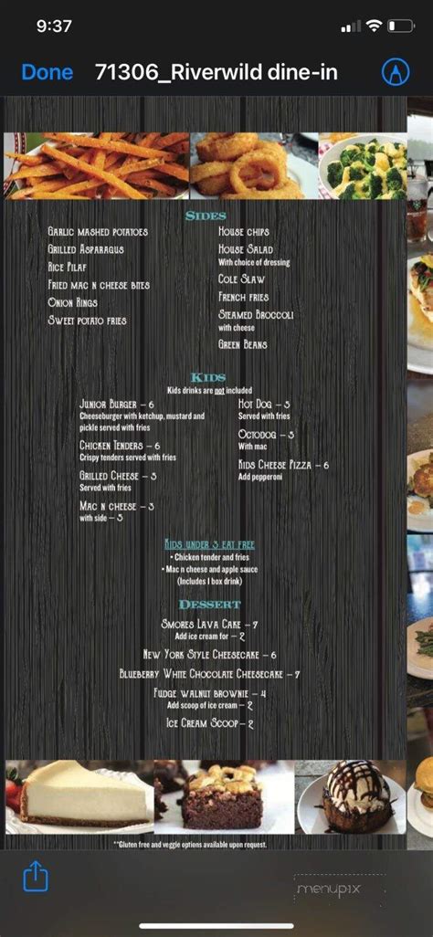 River wild mount gilead menu. Order food online at River Wild, Mount Gilead with Tripadvisor: See unbiased reviews of River Wild, ranked #0 on Tripadvisor among 8 restaurants in Mount Gilead. 